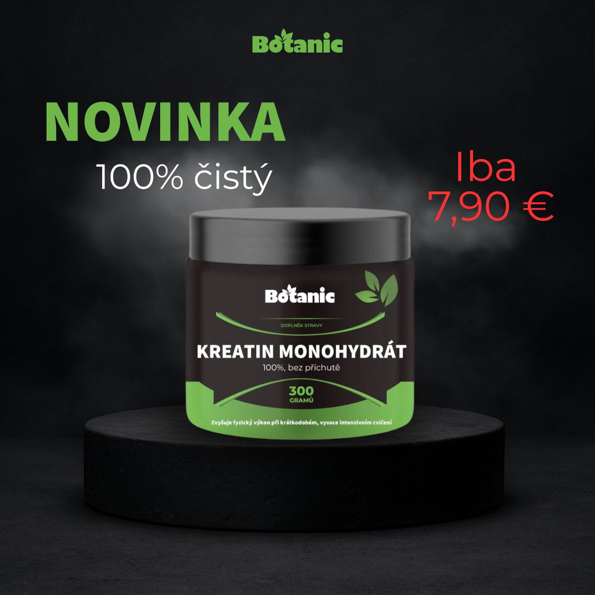 Čistý kreatín za 7,90 €