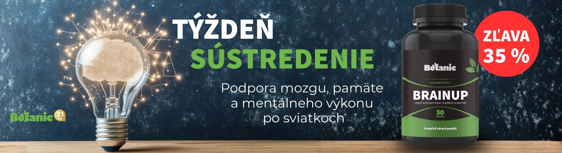 Naštartujte mozog - teraz výhodnejšie