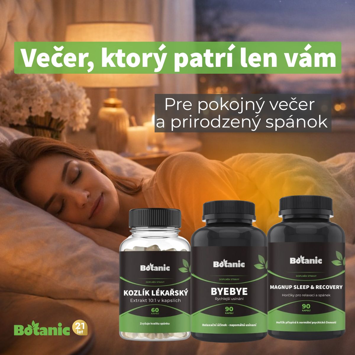 Objavte podporu pre kvalitný spánok