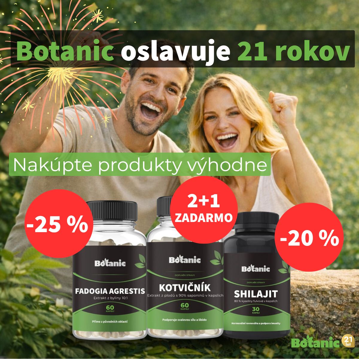 Oslávte s nami 21 rokov a nakupujte výhodnejšie