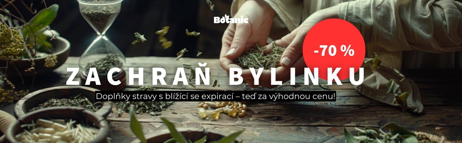 Zachraň bylinku se slevou až 70 %