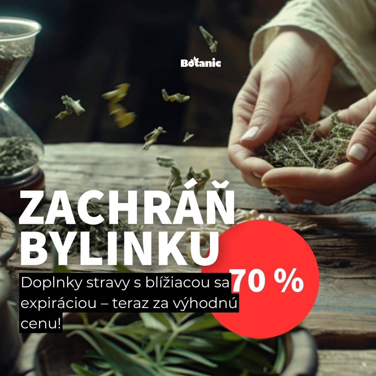 Zachráň bylinku so zľavou až 70 %