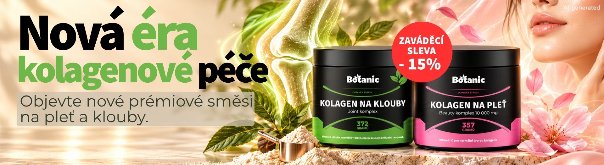 Vyberte si kolagen podle svých potřeb