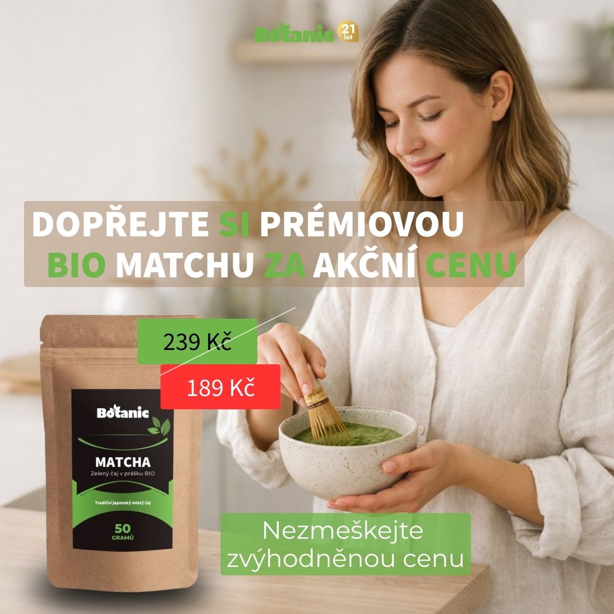 BIO Matcha – oblíbený rituál teď za super cenu