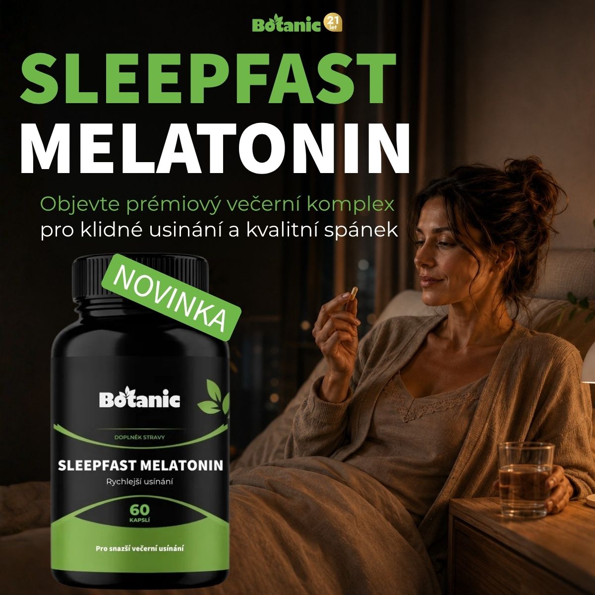 Objevte novinku SleepFast pro rychlejší usínání