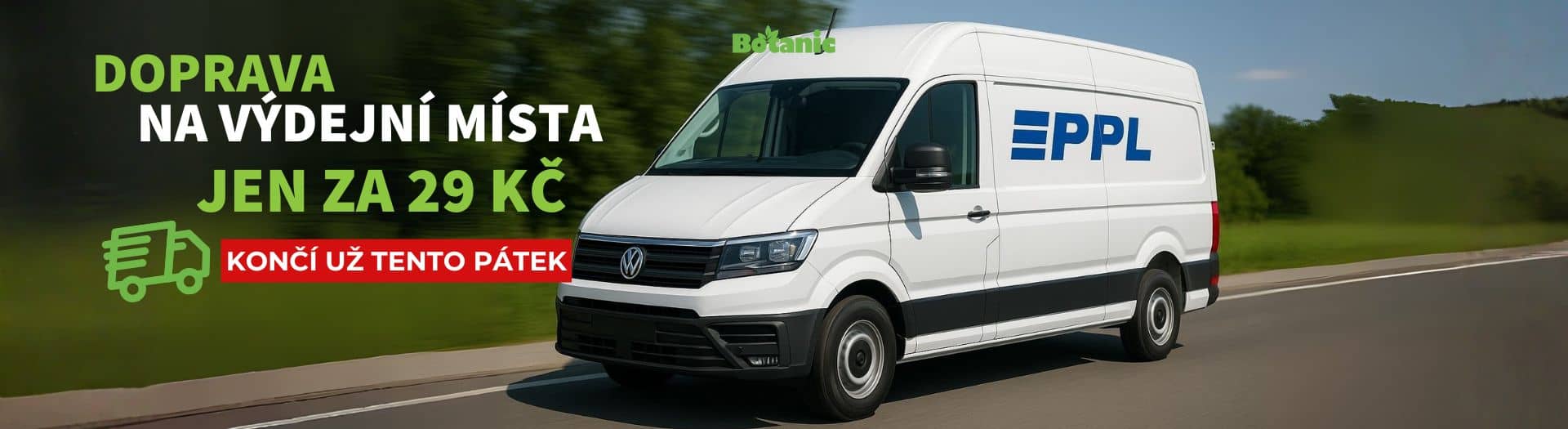 Doprava na výdejní místa PPL jen za 29 Kč