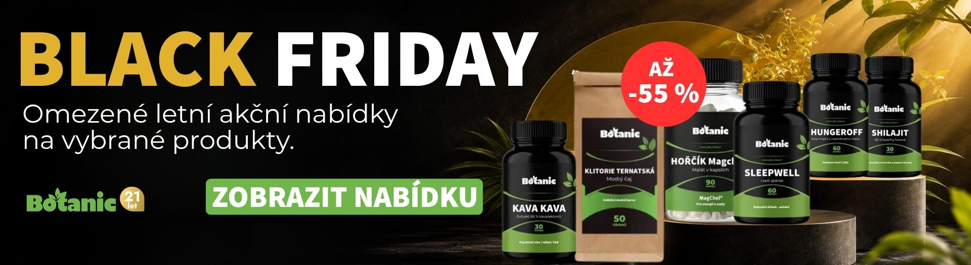 Letní Black Friday a omezené akční nabídky