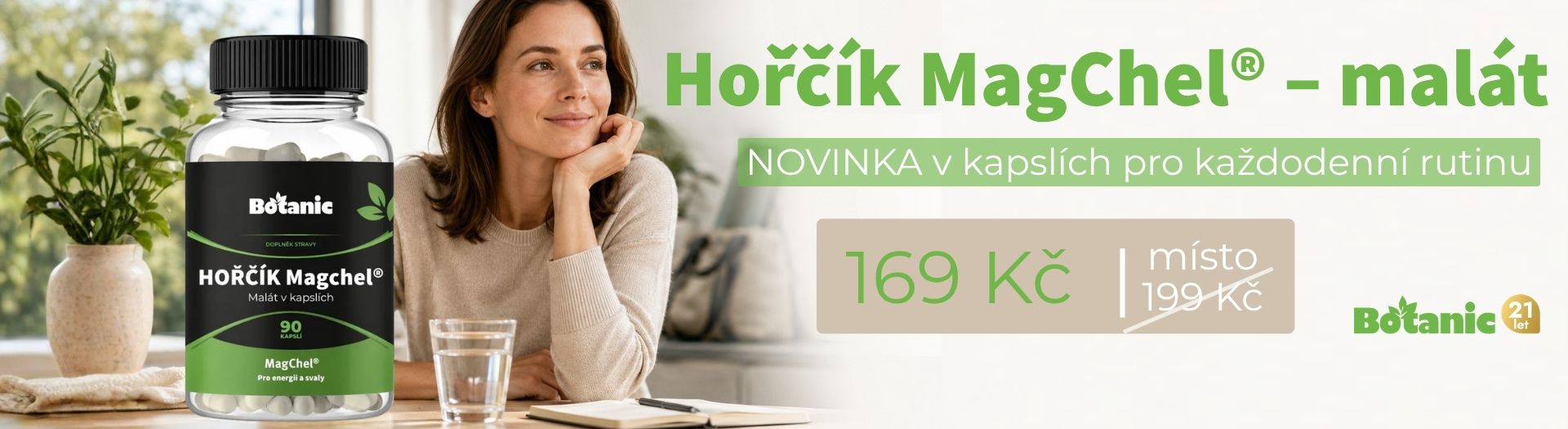 Novinka Hořčík malát