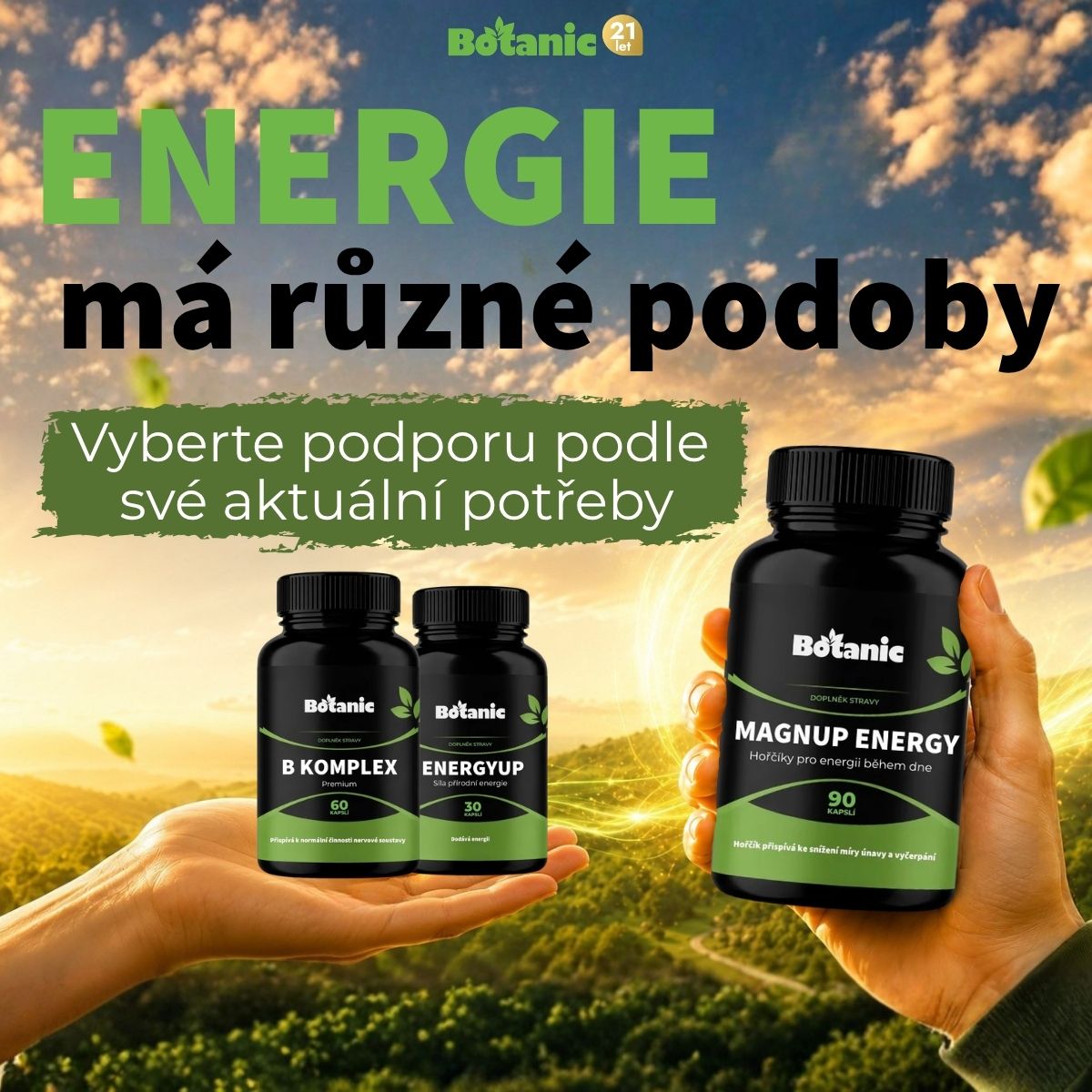 Najděte si svou cestu k energii podle aktuálního režimu