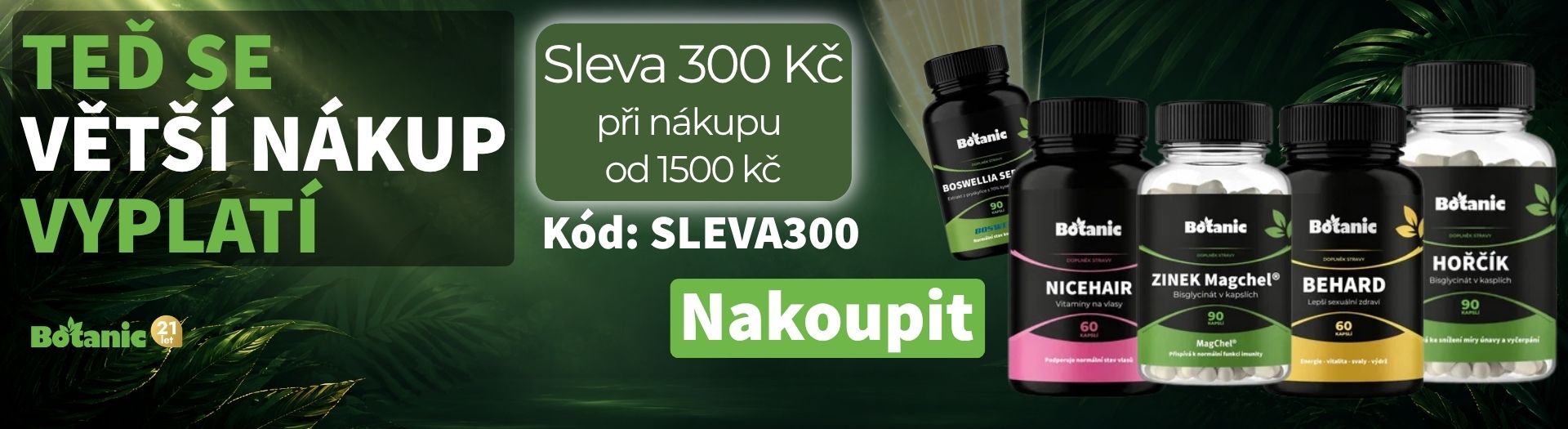 Nakupte nad 1 500 Kč a ušetřete