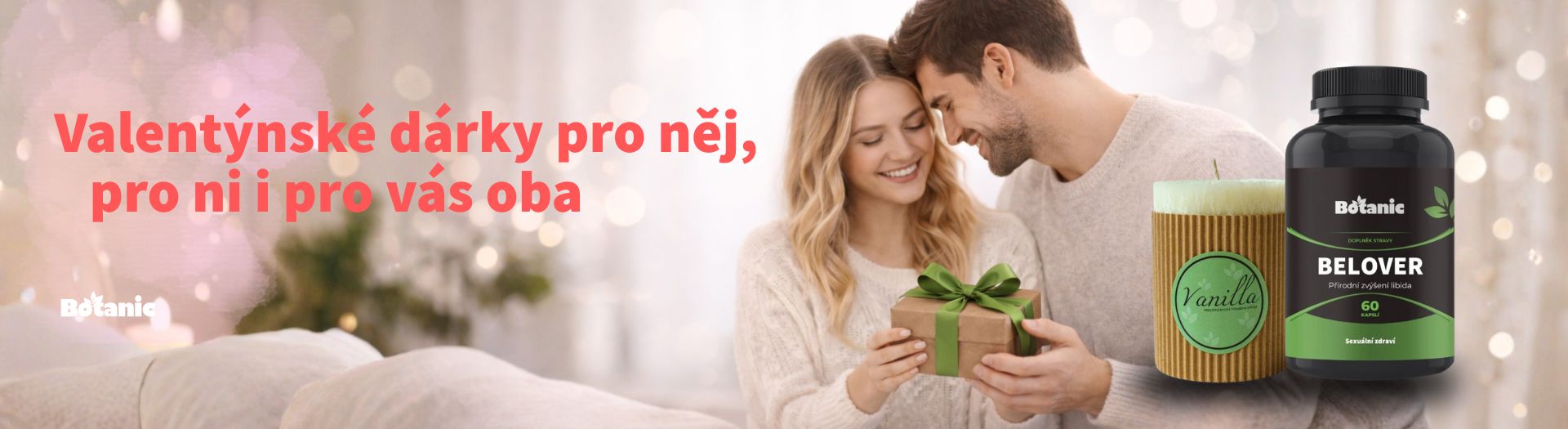 Valentýnské dárky, které potěší i překvapí