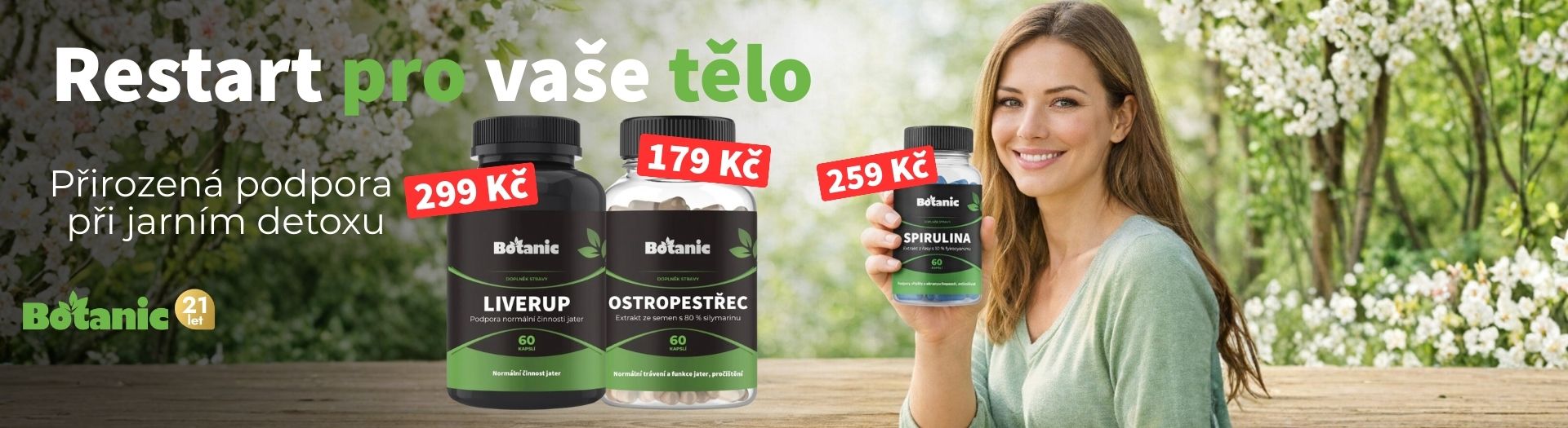 Jarní podpora přirozené detoxikace – bez extrémů