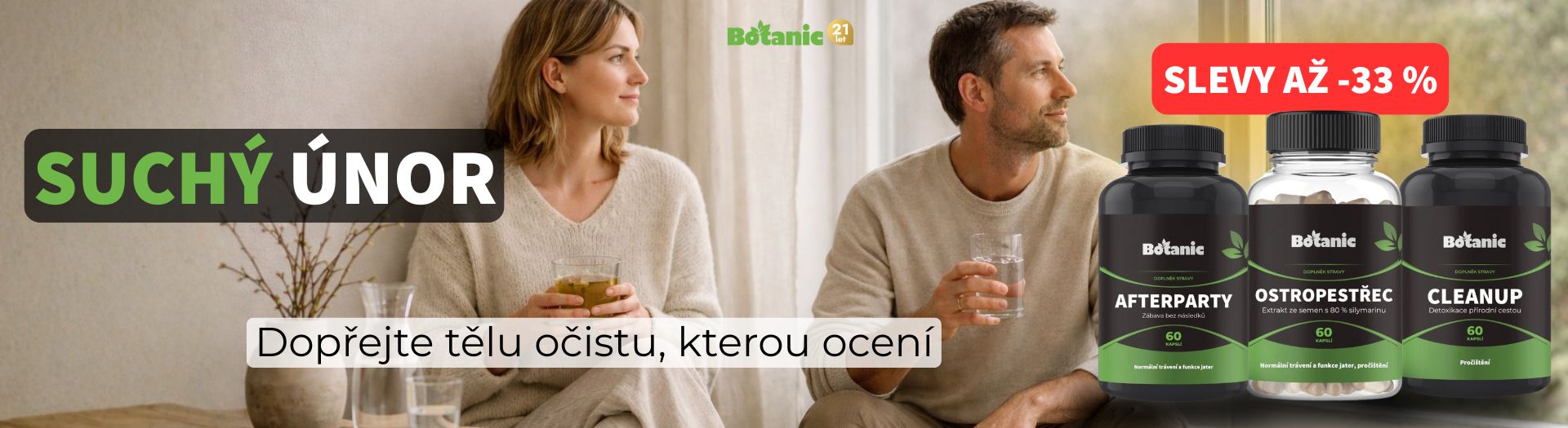 Zkuste Suchý únor s námi – mrkněte, co vám pomůže