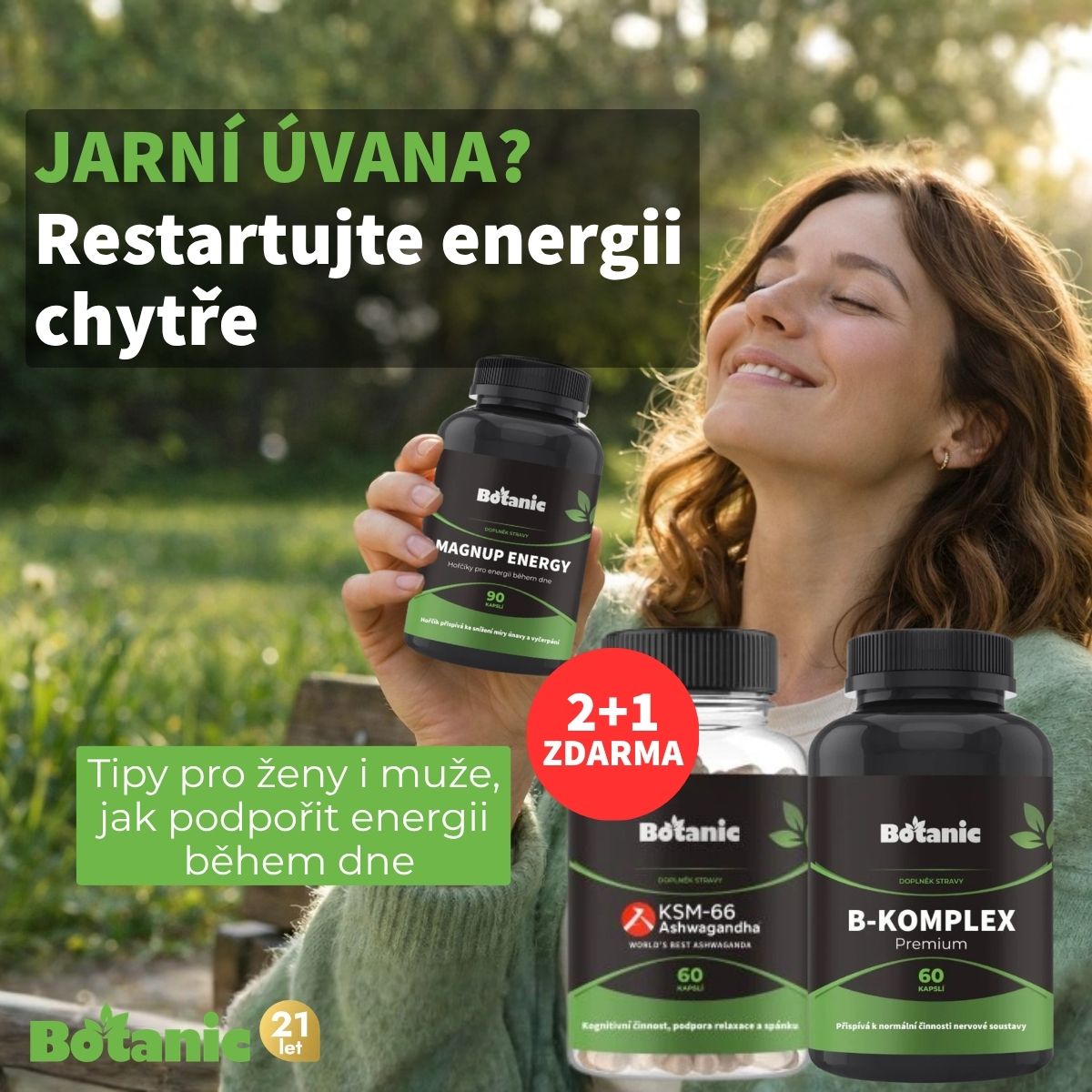 Jarní únava? Restartujte energii chytře
