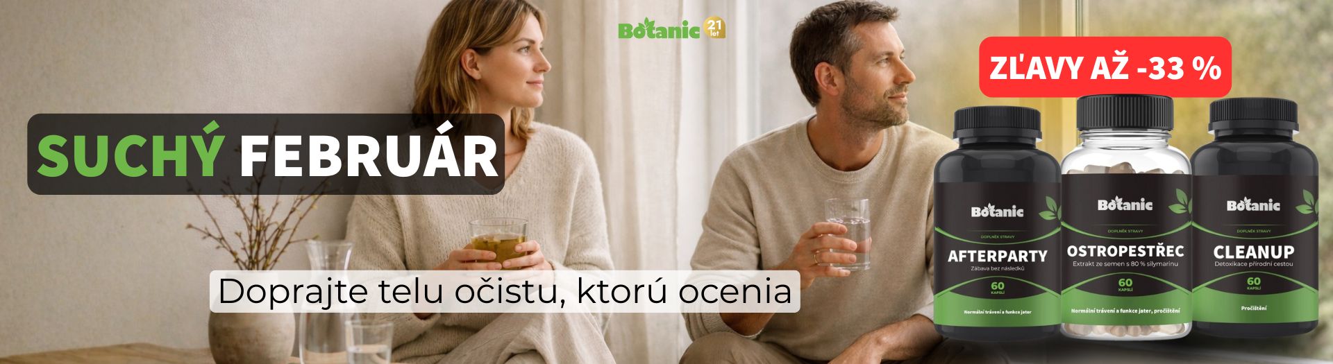 Skúste Suchý február s nami – mrknite, čo vám pomôže