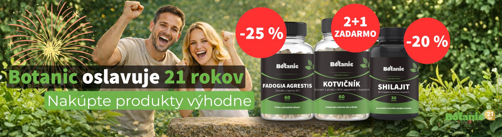 Oslávte s nami 21 rokov a nakupujte výhodnejšie