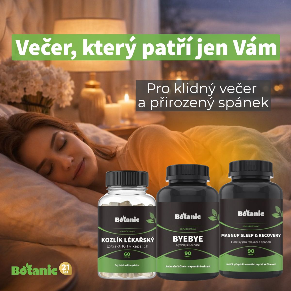 Objevte podporu pro kvalitní spánek