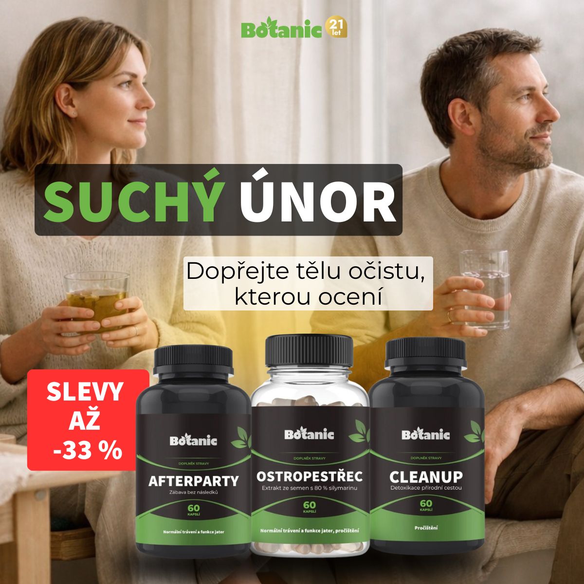 Zkuste Suchý únor s námi – mrkněte, co vám pomůže