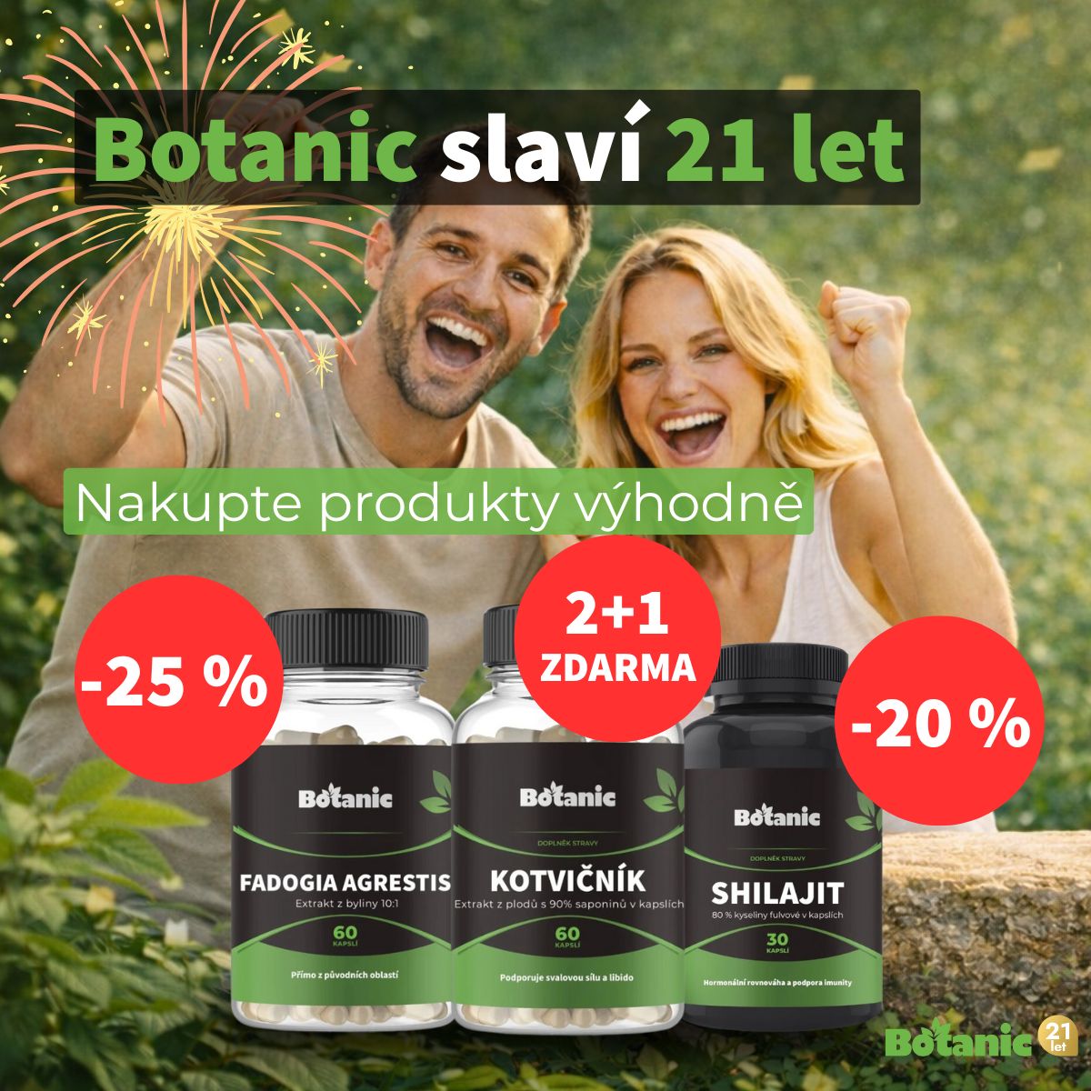 Oslavte s námi 21 let a nakupujte výhodněji