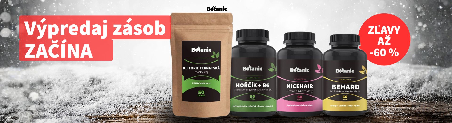 Novoročný výpredaj - vypredávame zásoby