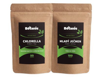 527 chlorella a mlady jecmen vyhodny balicek