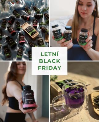 Ode dneška spouštíme LETNÍ BLACK FRIDAY. 💚 Pokud jste čekali na akční ceny, než doplníte zásoby, je to tu. Slevy až 55 %...