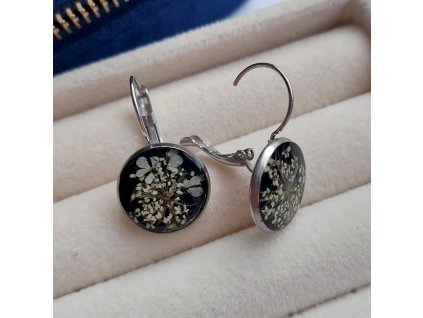 Náušnice s kvítky divoké mrkve