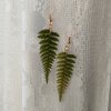 Náušnice s kapradím 2
