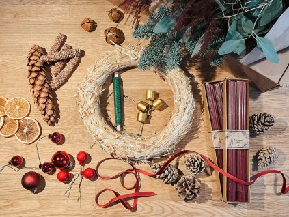 Adventní box Burgundy