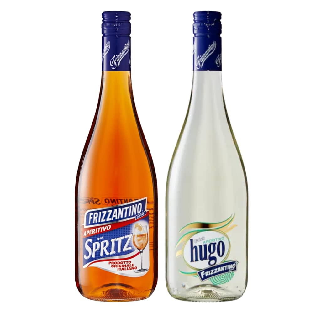 Aperol a Hugo spritz