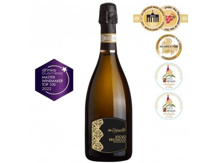 Versetto Prosecco Asolo Spumante DOCG Superiore Extra Dry 0,75 l 2 min