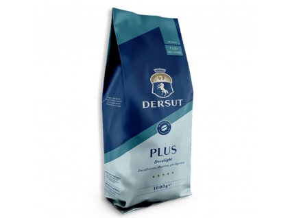 Zrnková káva Dersut Plus DECALIGHT bezkofeinová pro lehčí trávení 3 1 kg min