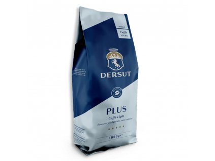 Zrnková káva Dersut Plus LIGHT pro lehčí trávení 1 kg 5 min