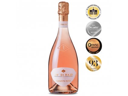 Manzoni Rosa Spumante Extra Dry 0,75 l 2 min