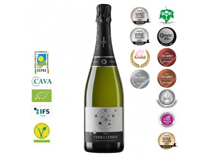 Covides Cava TERRA TERRAE Organic Brut 0,75 l 2 min