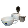 Čajový set se sítkem 400 ml 2 min