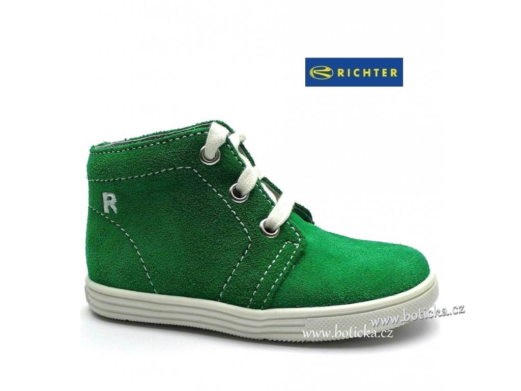 Dětské boty RICHTER 0126 zelené - Botička