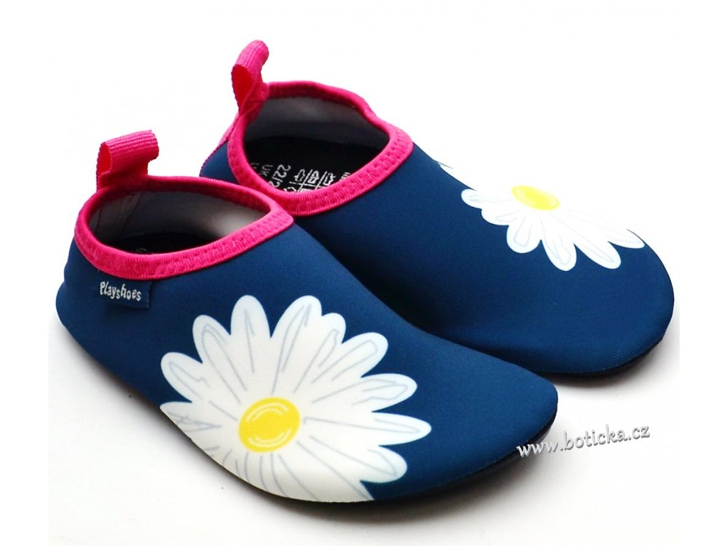 Barefoot boty do vody Playshoes 174907 Kytka - Botička