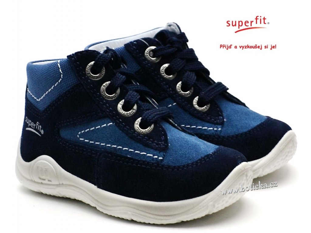 SUPERFIT 4-09416-80 blau Dětské boty