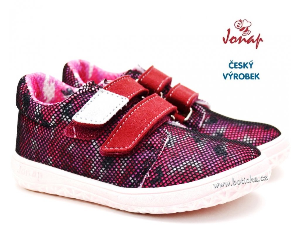 Dětské barefoot JONAP B7 růžová - Botička