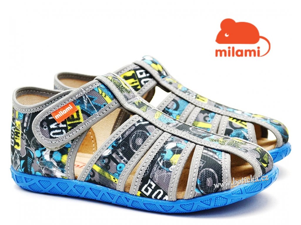MILAMI 114-4goaltime6 Dětské sandálové bačkory