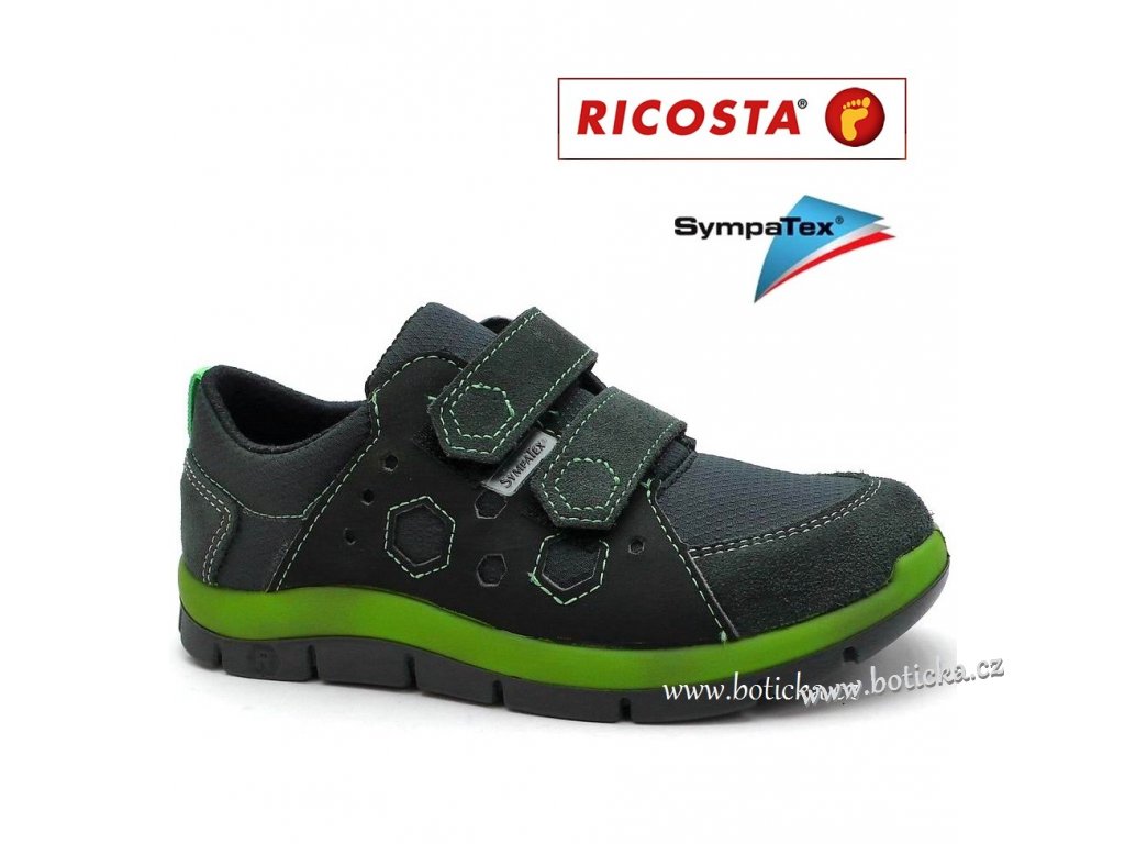 Dětské boty RICOSTA Sympatex 91209 antracit - Botička