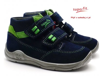 SUPERFIT 8-09415-80 blau/grun Dětské boty