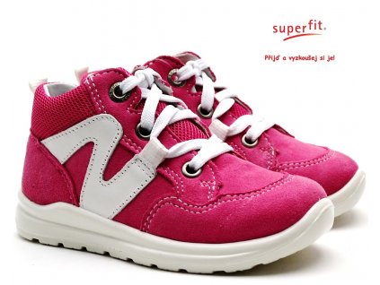 SUPERFIT 4-00323-55 rosa Dětské boty