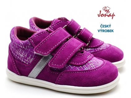 JONAP 051/SV Dětské boty Devon růžové