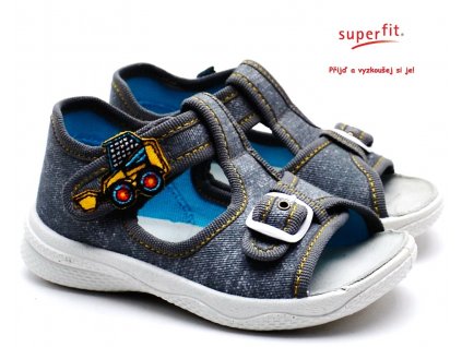 Sandále SUPERFIT 2-00292-20 grau