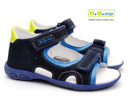 DDstep AC290-7031 dětské sandále modré