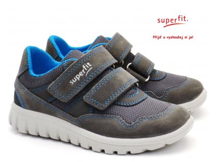 SUPERFIT 5-09191-20 grau Dětské boty