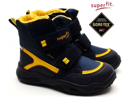 Zimní boty SUPERFIT 5-09235-81 blau gelb