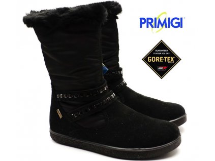 Dívčí kozačky PRIMIGI PHOGT 43727 11 nero